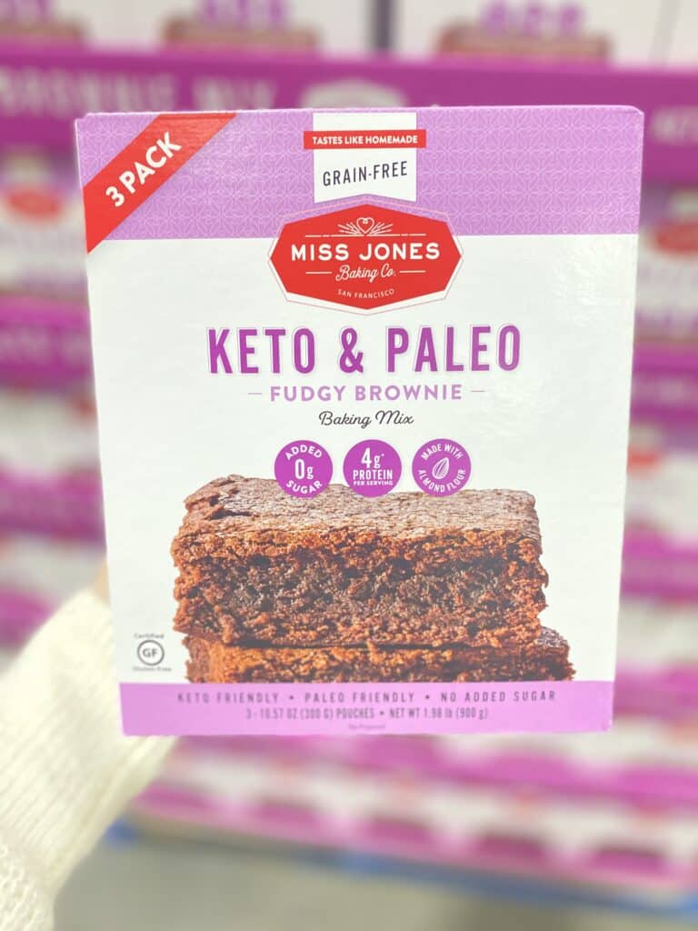 New 0 Added Sugar Healthy Paleo & Keto Brownies at Costco