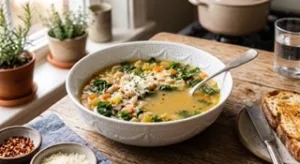 kale white bean soup