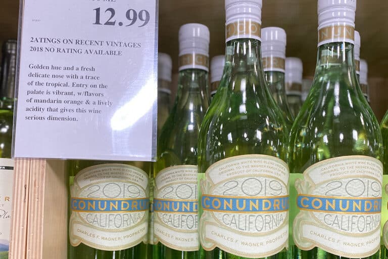 Costco Conundrum White Wine California