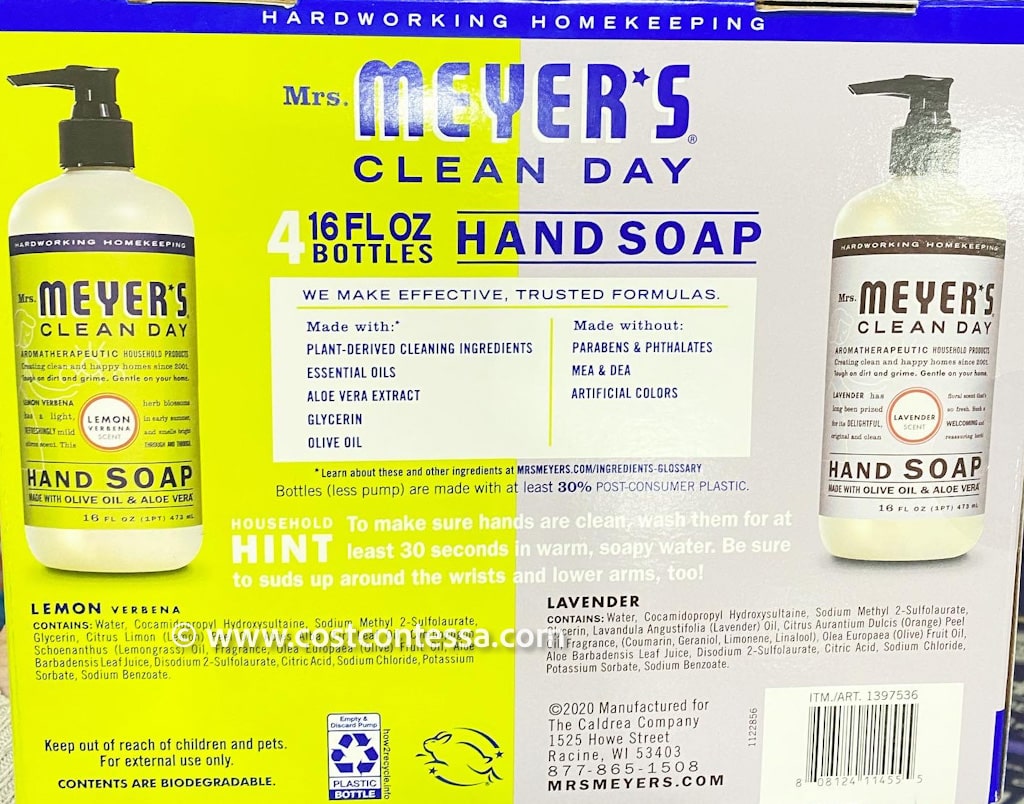 Costco Mrs Meyers Hand Soap 1 Costco Mrs Meyers Hand Soap - CostContessa