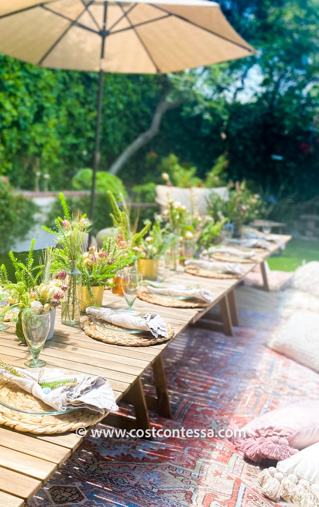 DIY Guide Boho Brunch Budget Menu and Decor | Complete Boho Budget Brunch Guide at CostContessa.com