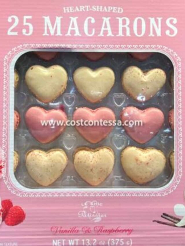 Costco Heart Shaped Macaron Cookies