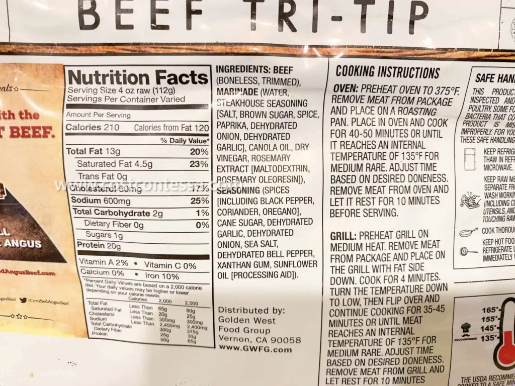 Steakhouse Tri Tip At Costco Sous Vide Cooking Instructions CostContessa steakhouse-tri-tip-at-costco-sous-vide-cooking-instructions-costcontessa