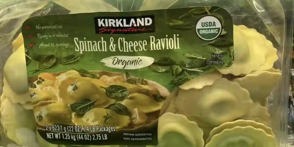 Spinach and Cheese Ravioli at Costco