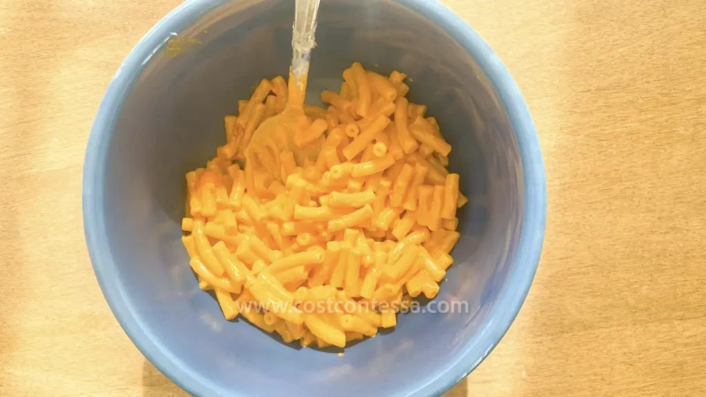 Goodles Cheddy Mac at Costco! 3 Prepared Goodles Cheddy Mac at Costco