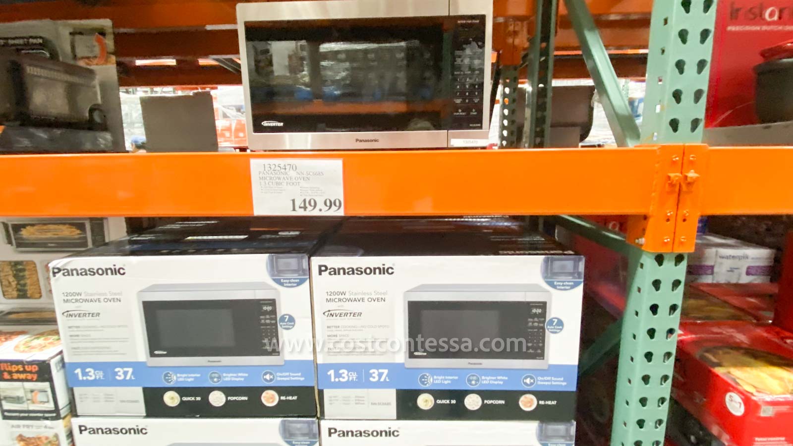 Panasonic microwave clearance costco