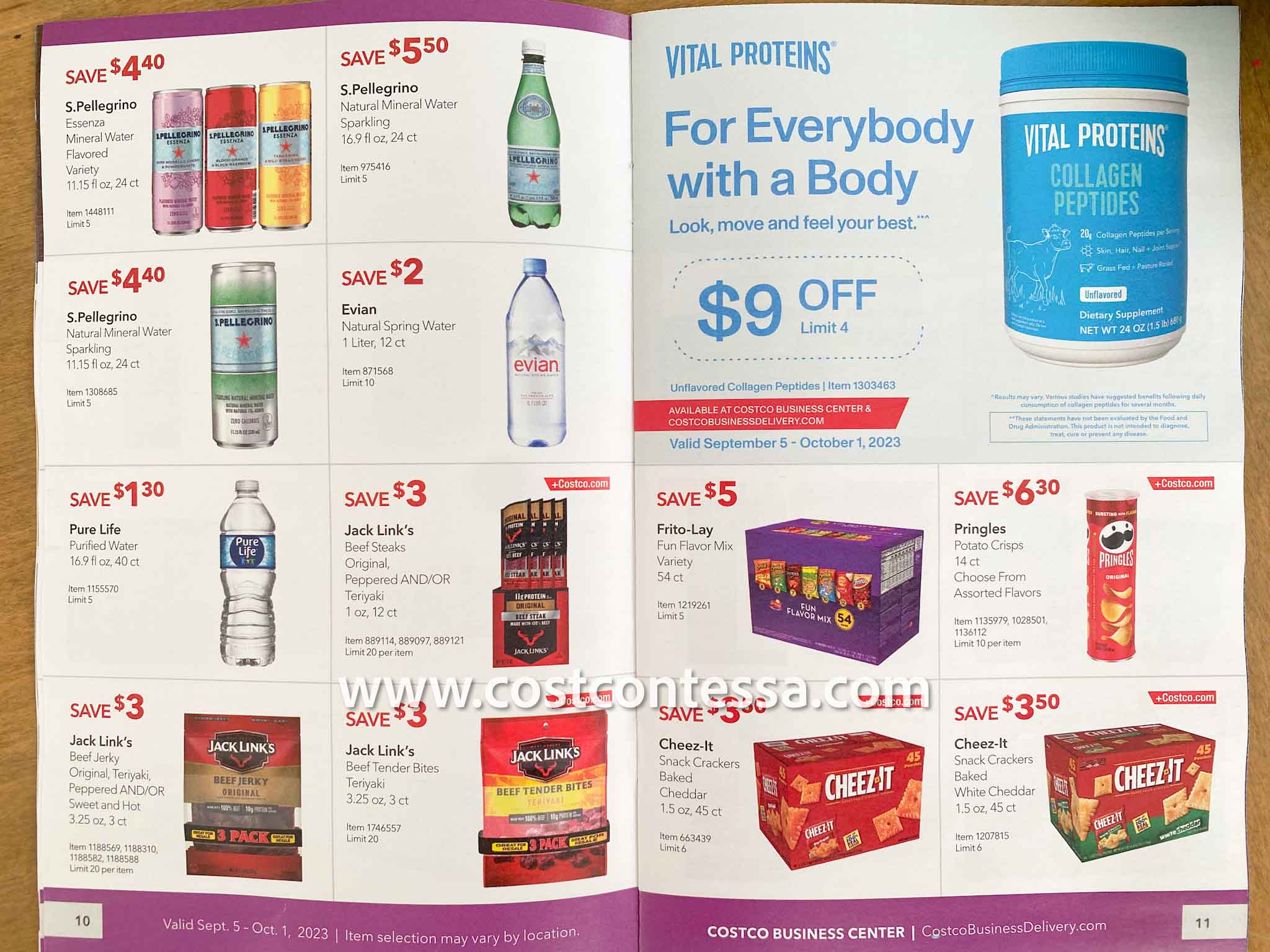 Costco Coupons for Business Center September 2023