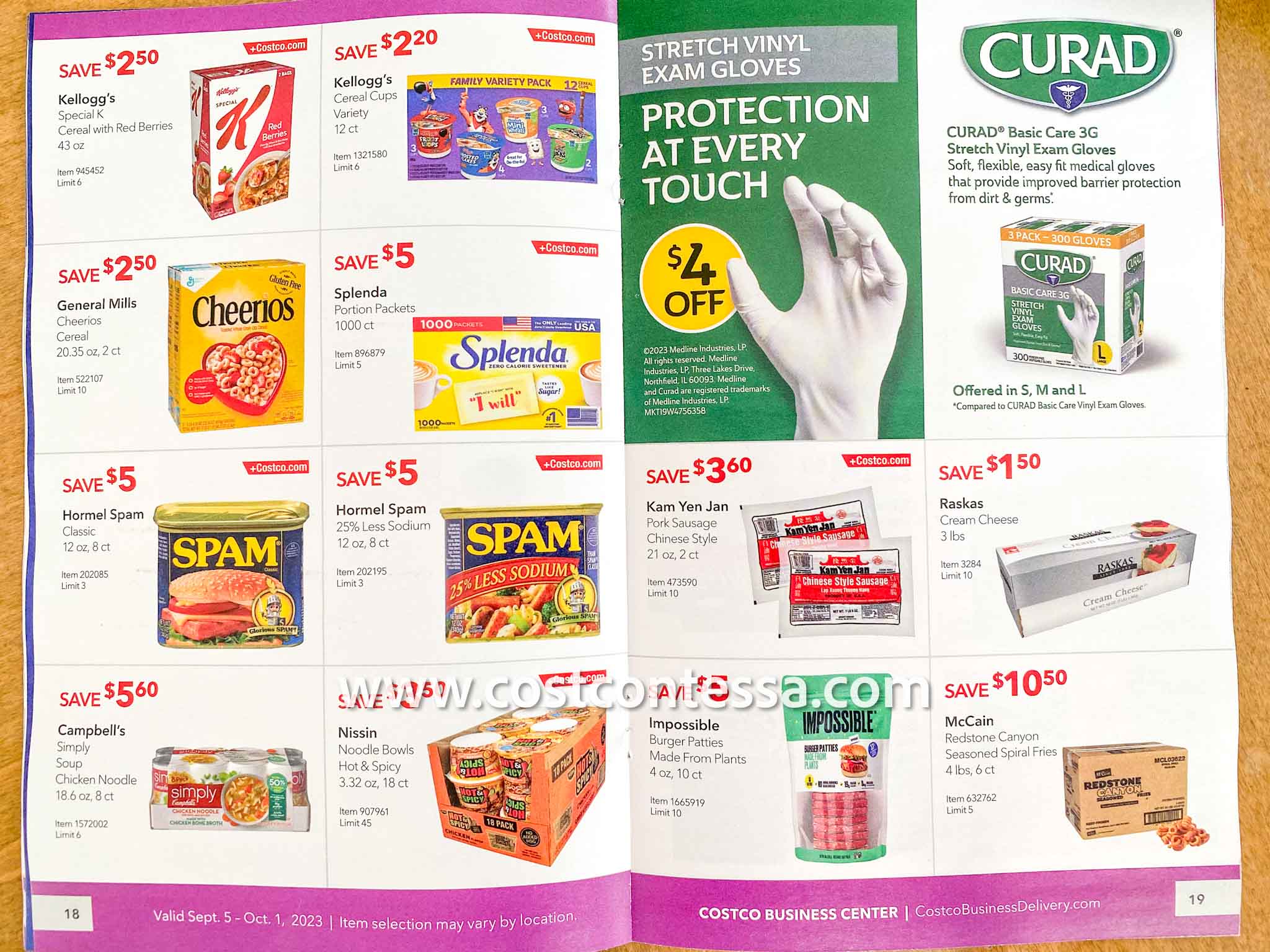 September 2023 Costco Coupon Book Business Center Savings Booklet