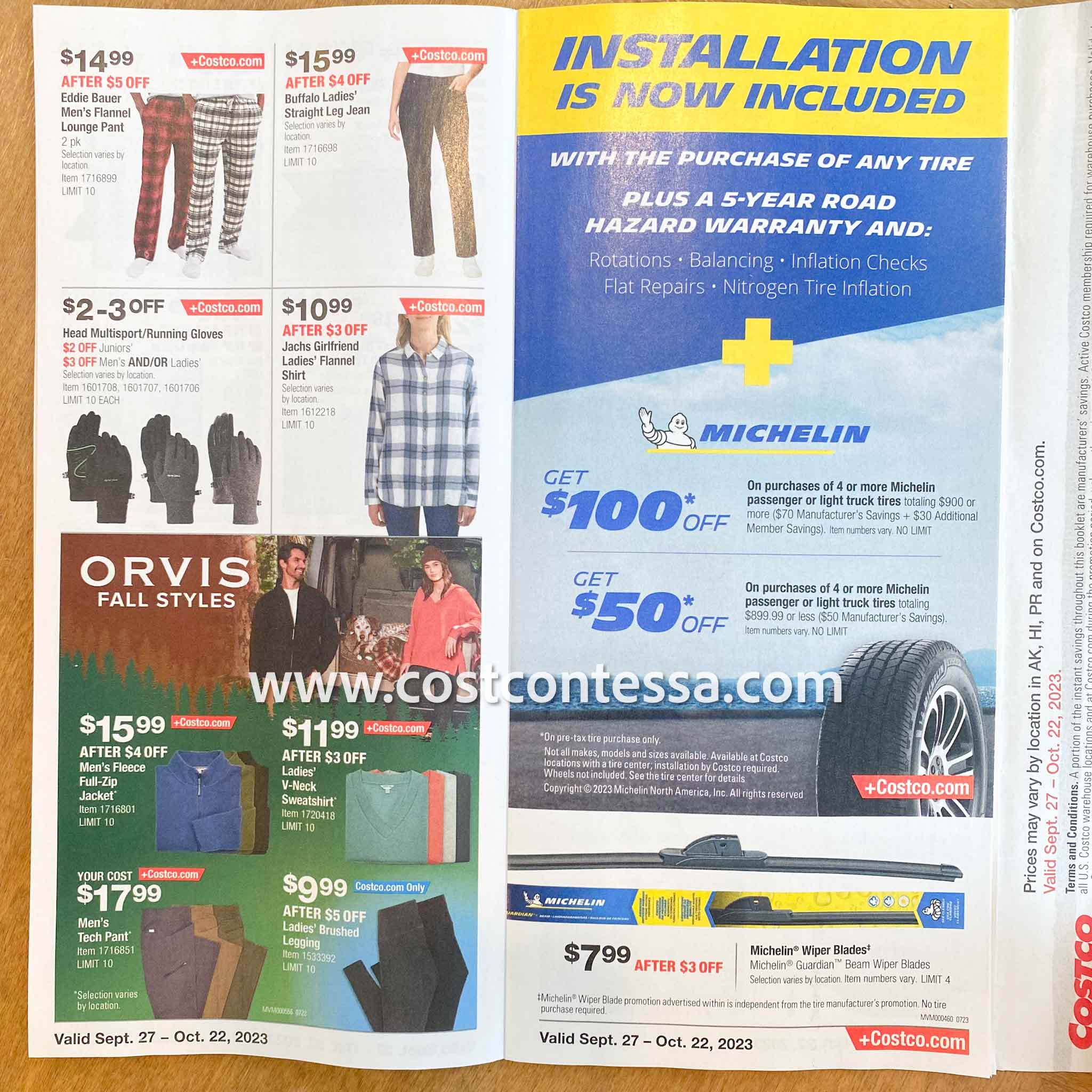 Costco Coupon Book October 2023 Ad Scan CostContessa
