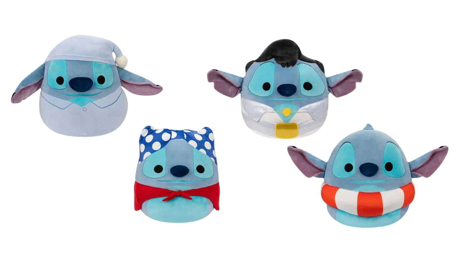 Squishmallows 8 Disney Stitch Super Hero