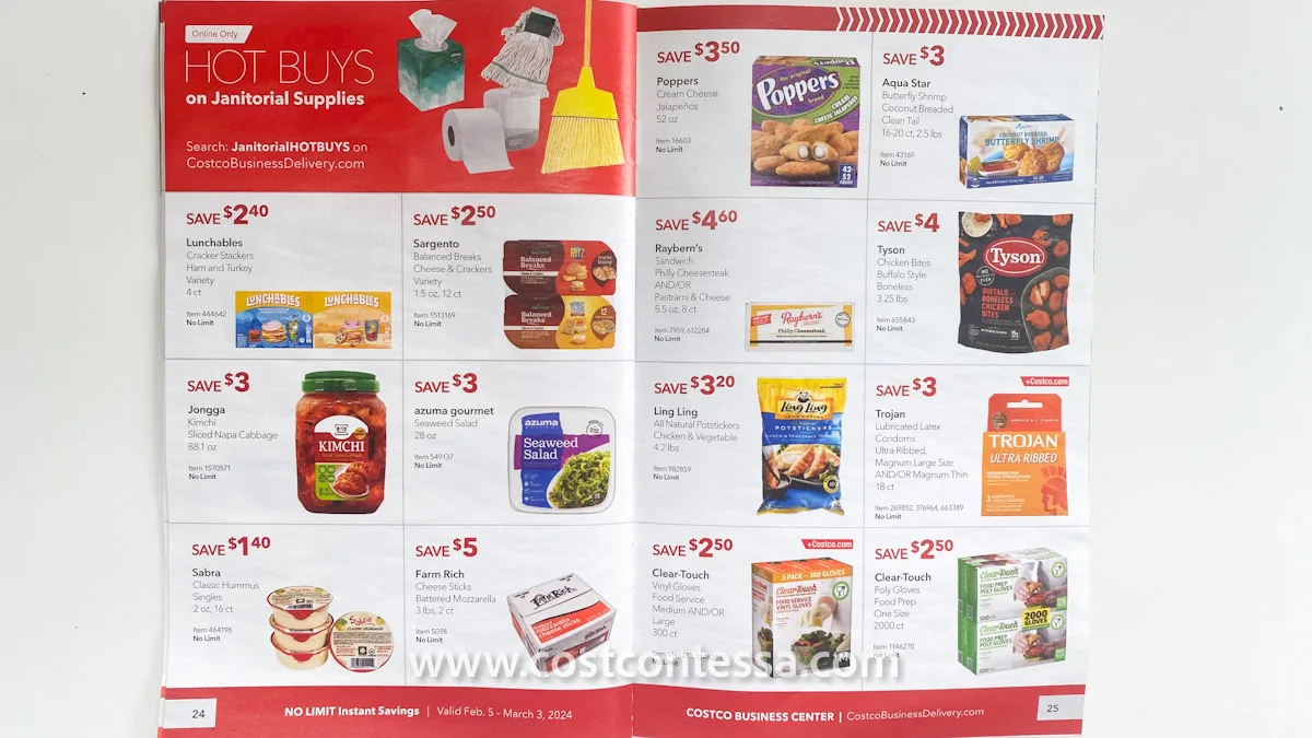 Costco Business Center Coupon Book February 2024 Hot Buys on Janitorial Supplies