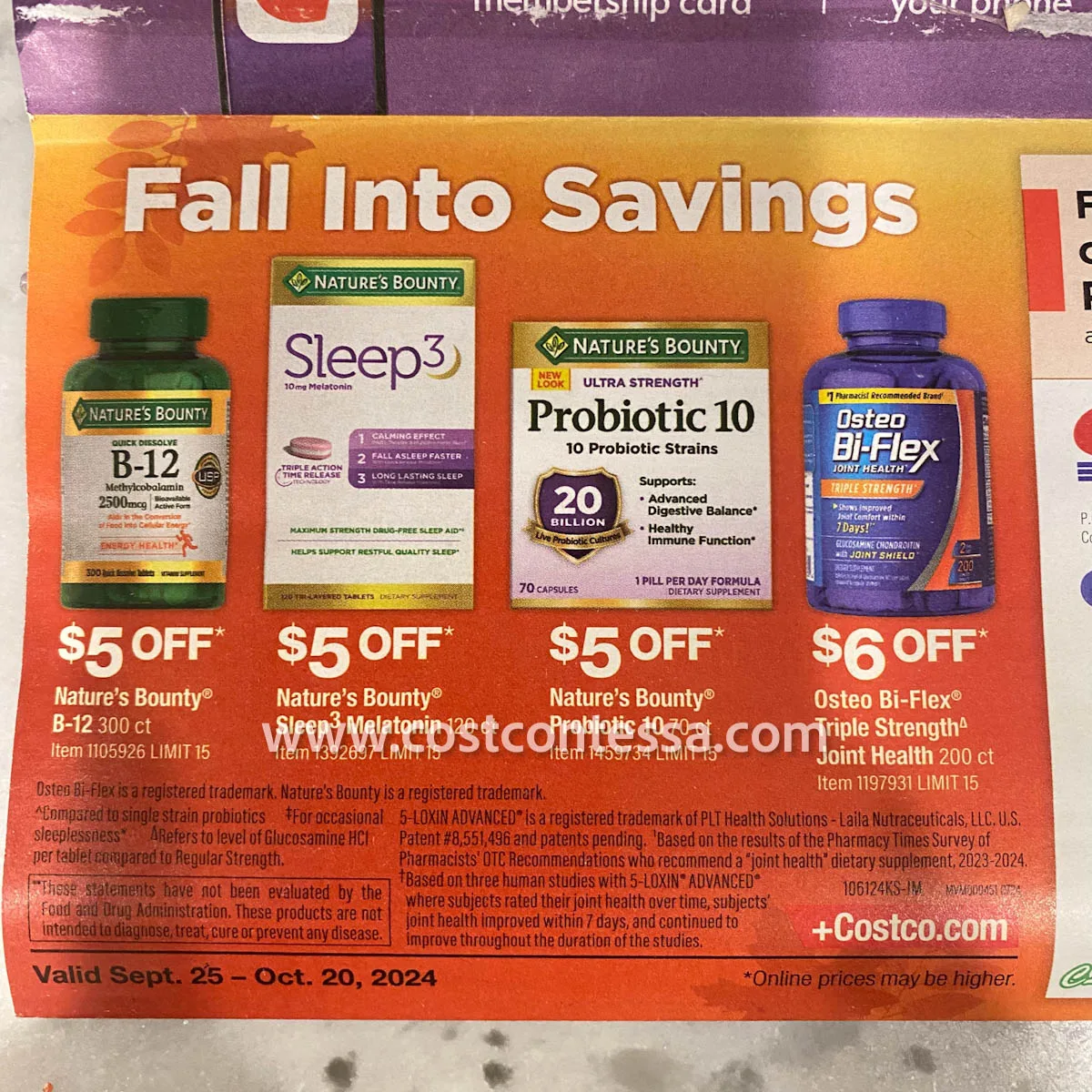 Costco Health and Wellness Savings on Vitamins, Supplements and More.
