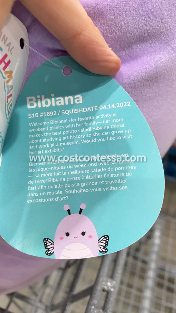 S16 #1692 Costco Squishmallows 