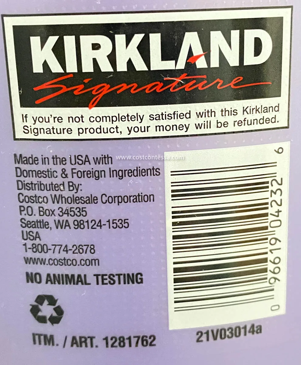 Who Makes Costco Kirkland Signature Moisture Shampoo? - CostContessa