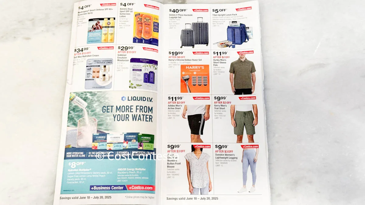 Costco Coupon Book June 2025 - CostContessa